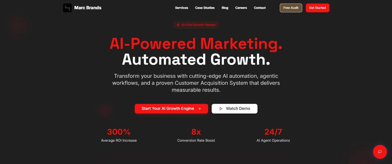 Marc Brands homepage